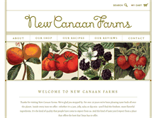 Tablet Screenshot of newcanaanfarms.com